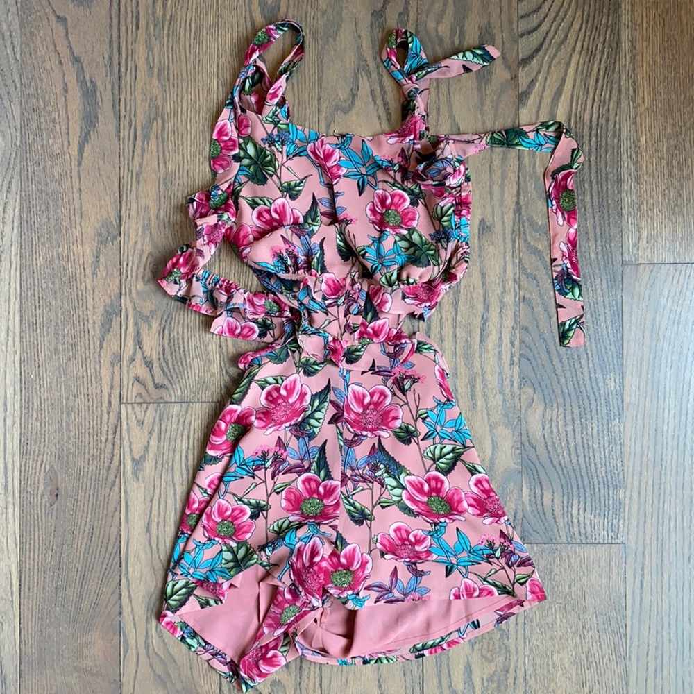 For Love & Lemons Floral Romper